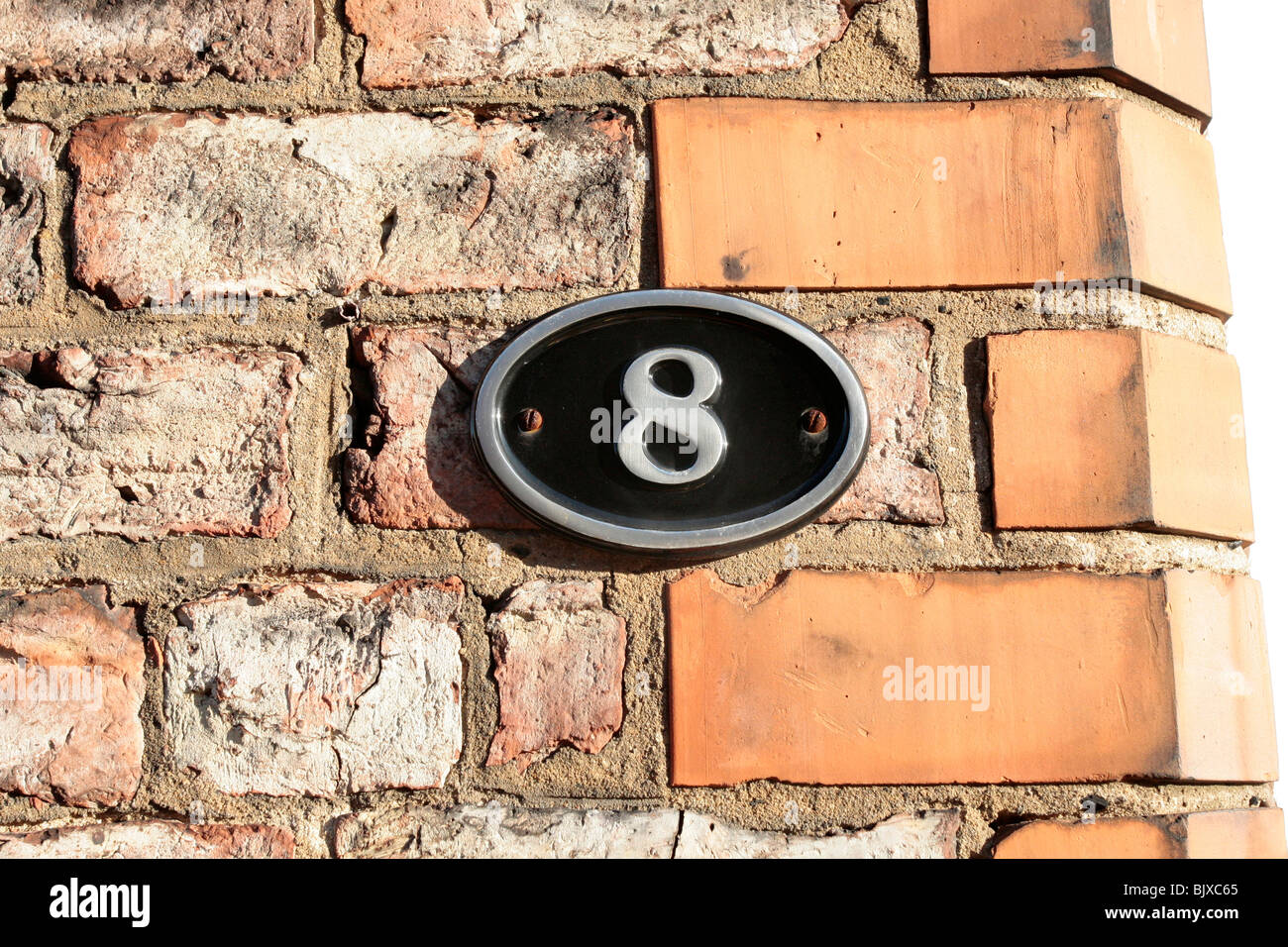 Numero 8 Foto Stock
