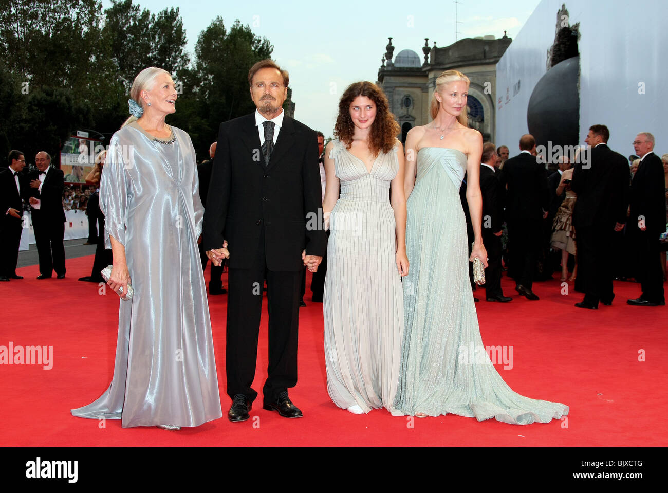 VANESSA REDGRAVE FRANCO NERO DAISY BEVAN & JOELY RICHARDSON ESPIAZIONE PREMIERE FESTIVAL DEL CINEMA DI VENEZIA LIDO VENEZIA ITALIA 29 Au Foto Stock