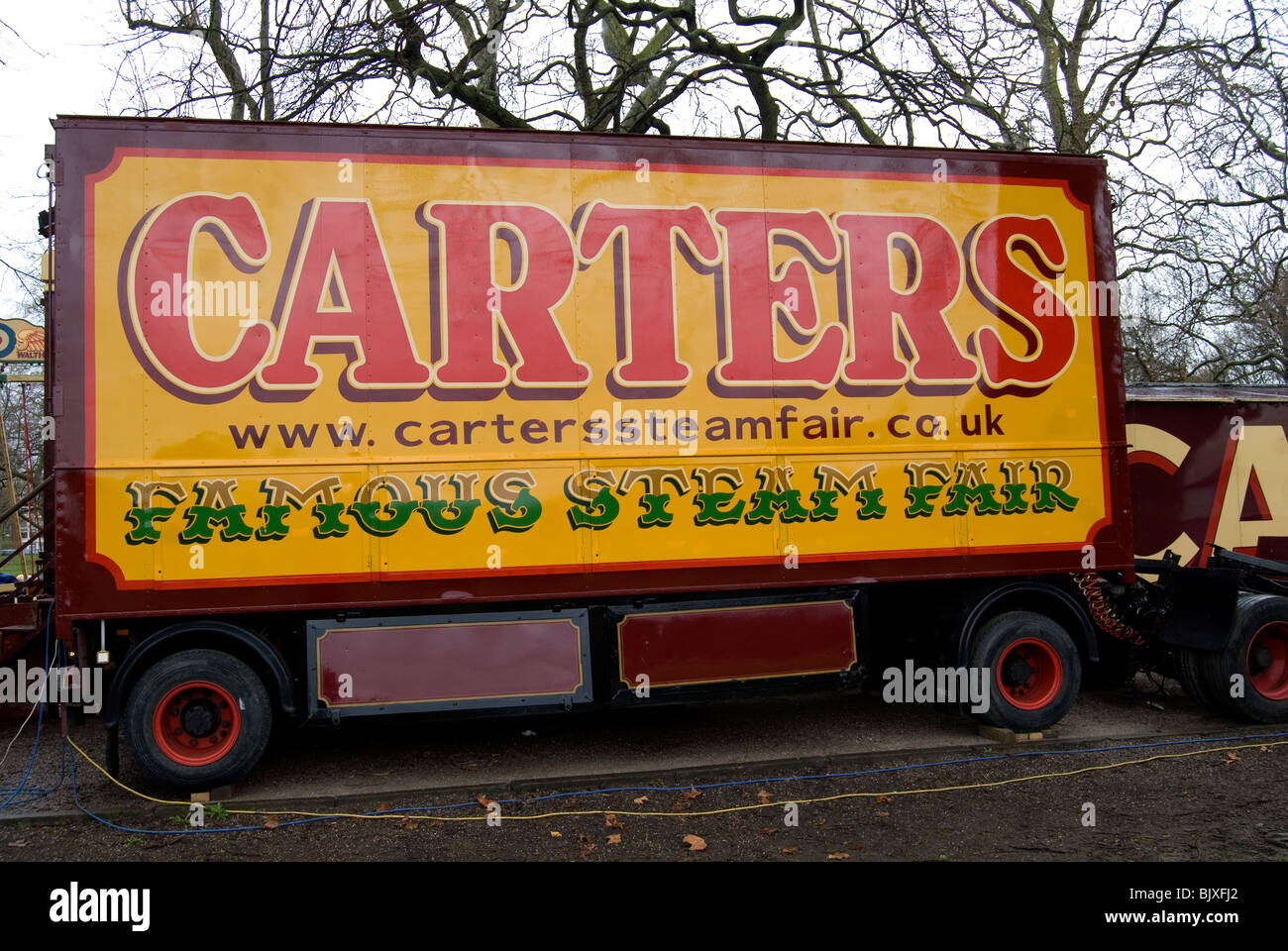 Aggiungere dei carradori fiera a vapore Foto Stock