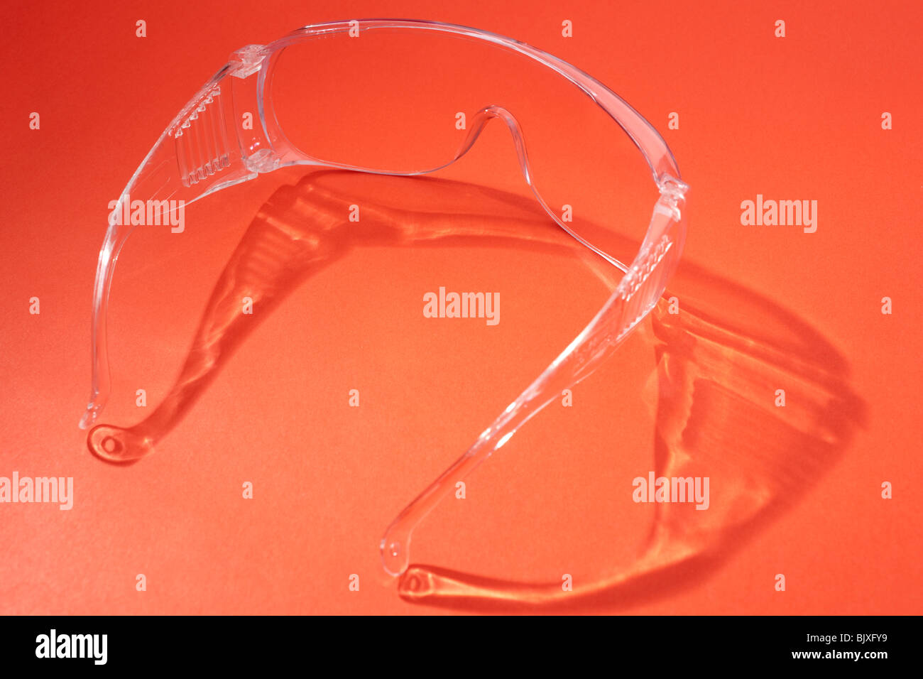 Coppia di occhiali di sicurezza Foto Stock