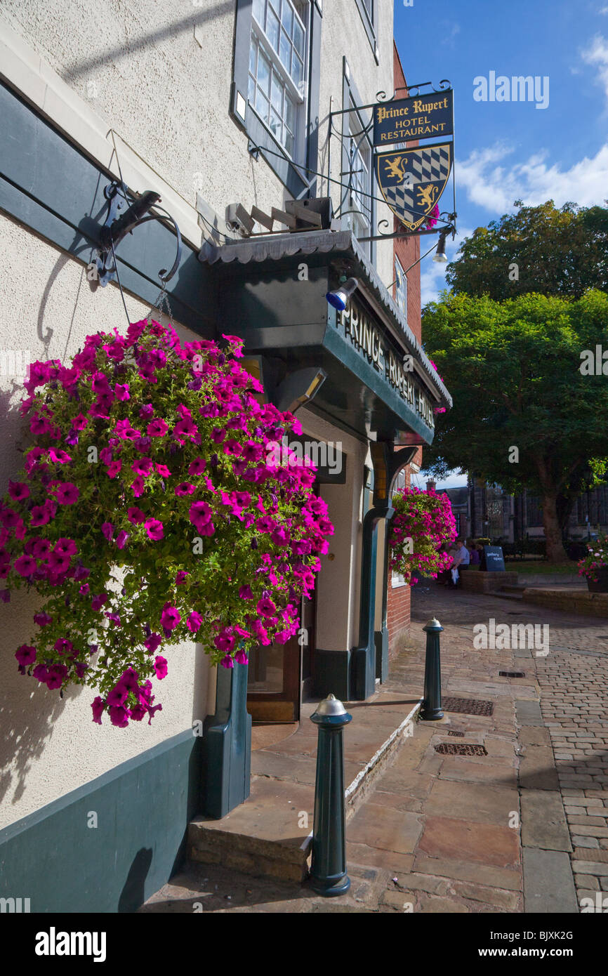 Prince Rupert Hotel esterno Shrewsbury Shropshire England Regno Unito Regno Unito GB Gran Bretagna Isole Britanniche Europa UE Foto Stock