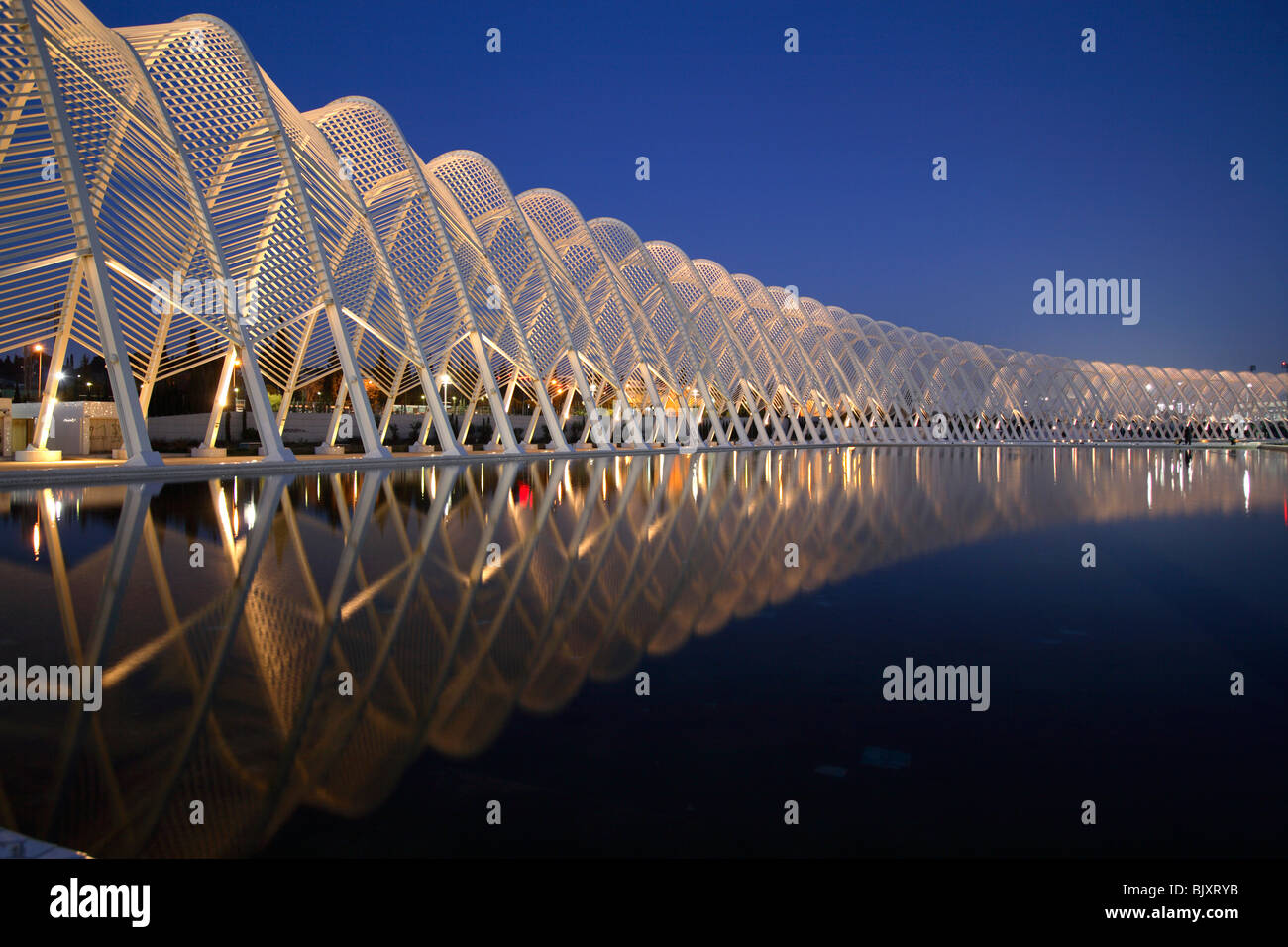 Olympic Sport Complex di Calatrava, Atene, Grecia Foto Stock