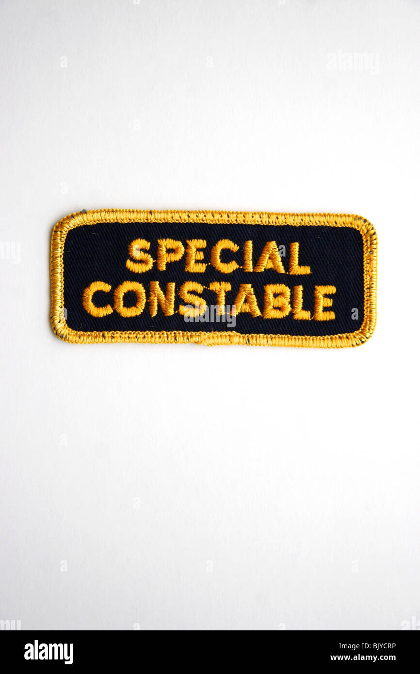 Della polizia speciale constable patch Foto Stock