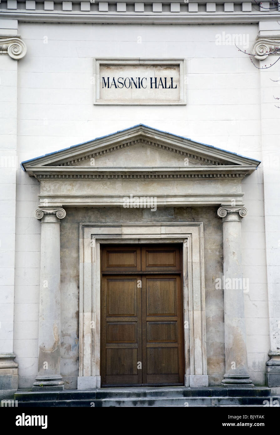 Masonic Hall in Taunton, Somerset Foto Stock