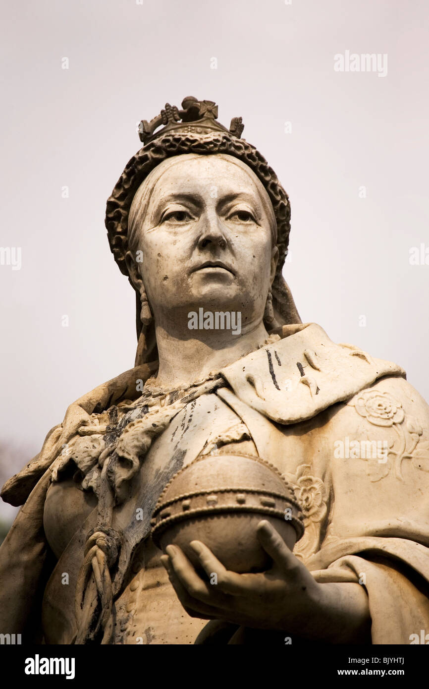 Statua della Regina e Imperatrice Victoria (24 maggio 1819 al 22 gennaio 1901). Foto Stock