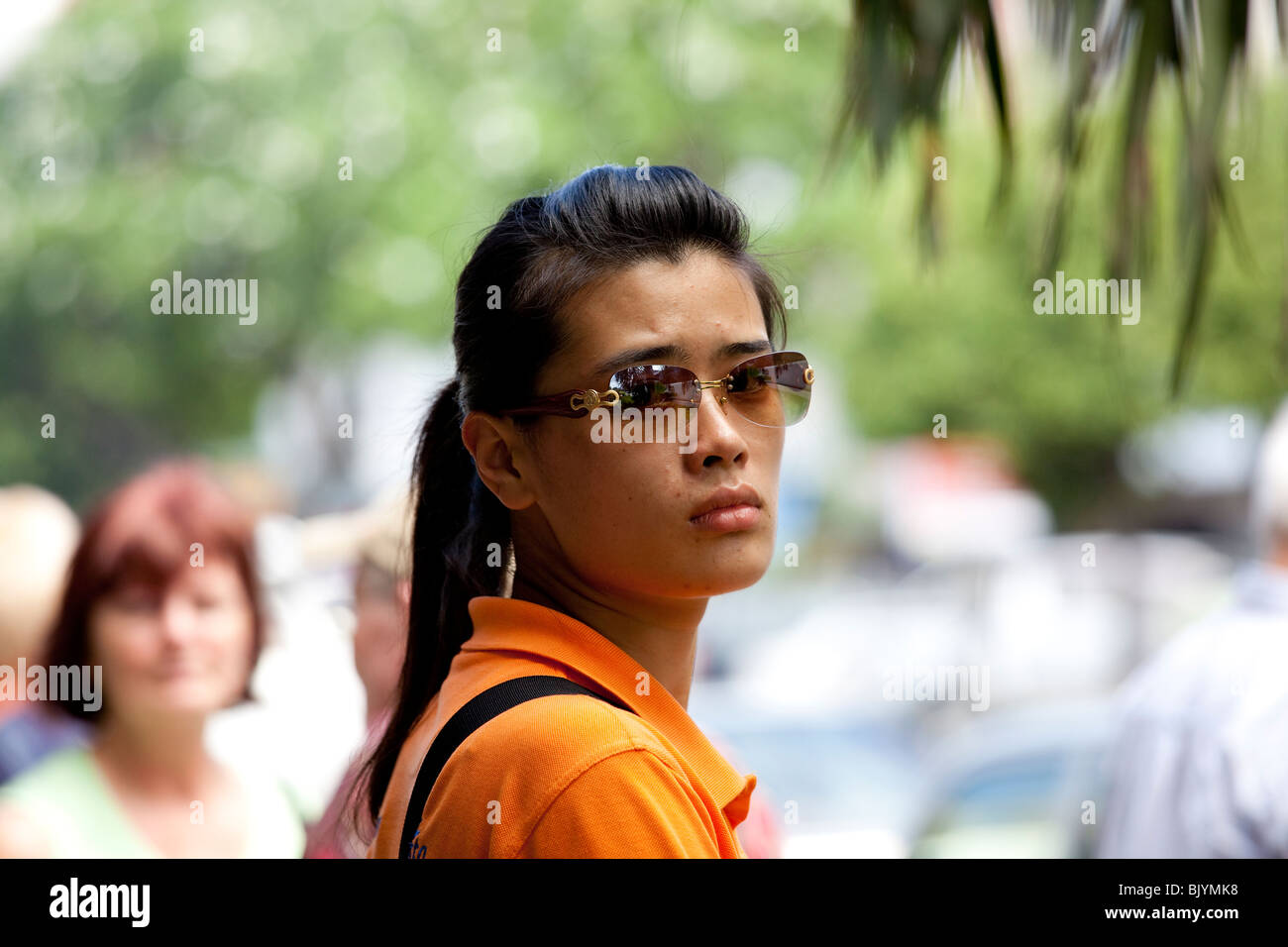 Costa Classica guida turistica a Kota Kinabalu, Sabah, Sud Est asiatico Foto Stock