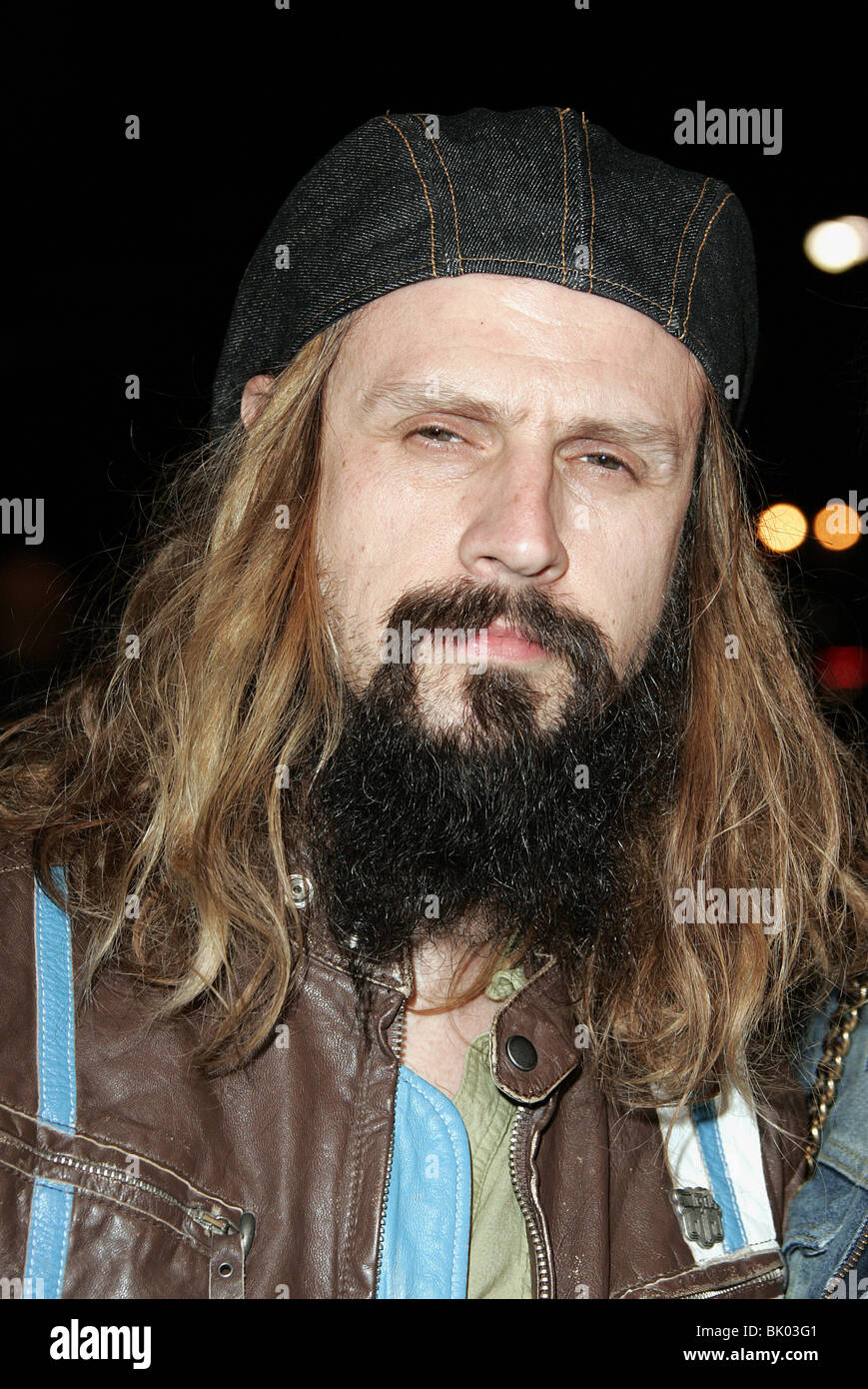 ROB ZOMBIE SIN CITY FILM PREMIERE WESTWOOD LA USA 28 Marzo 2005 Foto Stock