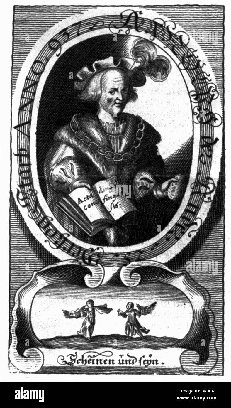 Arnulf I "male", circa 885/890 - 14.7.937, duca di Baviera 907 - 937, a mezza lunghezza e incisione su rame, XVI secolo, , artista del diritto d'autore non deve essere cancellata Foto Stock