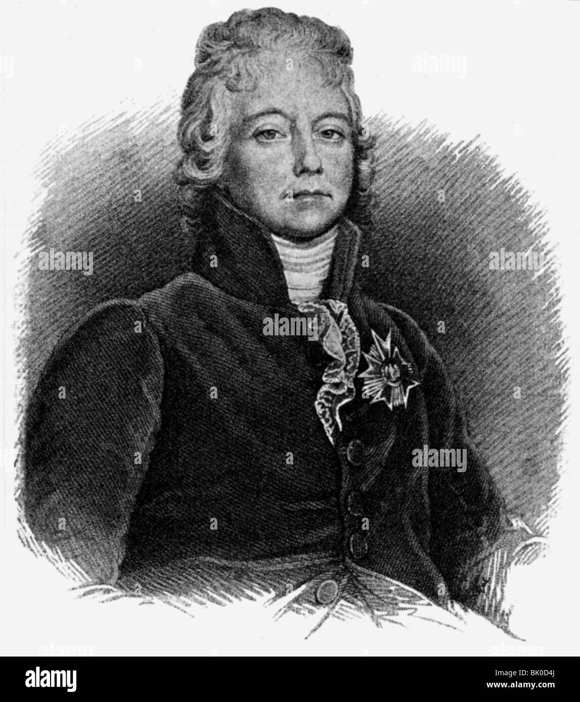 Talleyrand-Perigord, Charles Maurice de, 13.2.1754 - 17.5.1838, diplomatico e politico francese, ritratto, litografia di Thomson, 19th secolo, Foto Stock