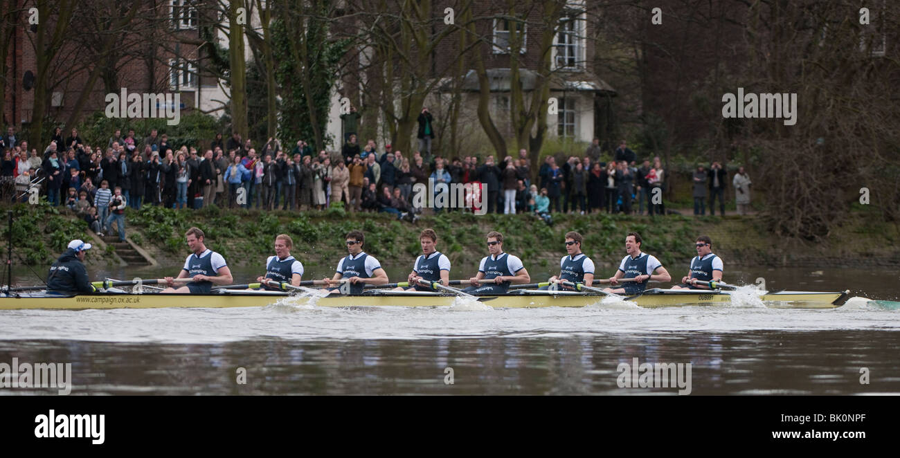 156University Boat Race Oxford Cambridge Foto Stock