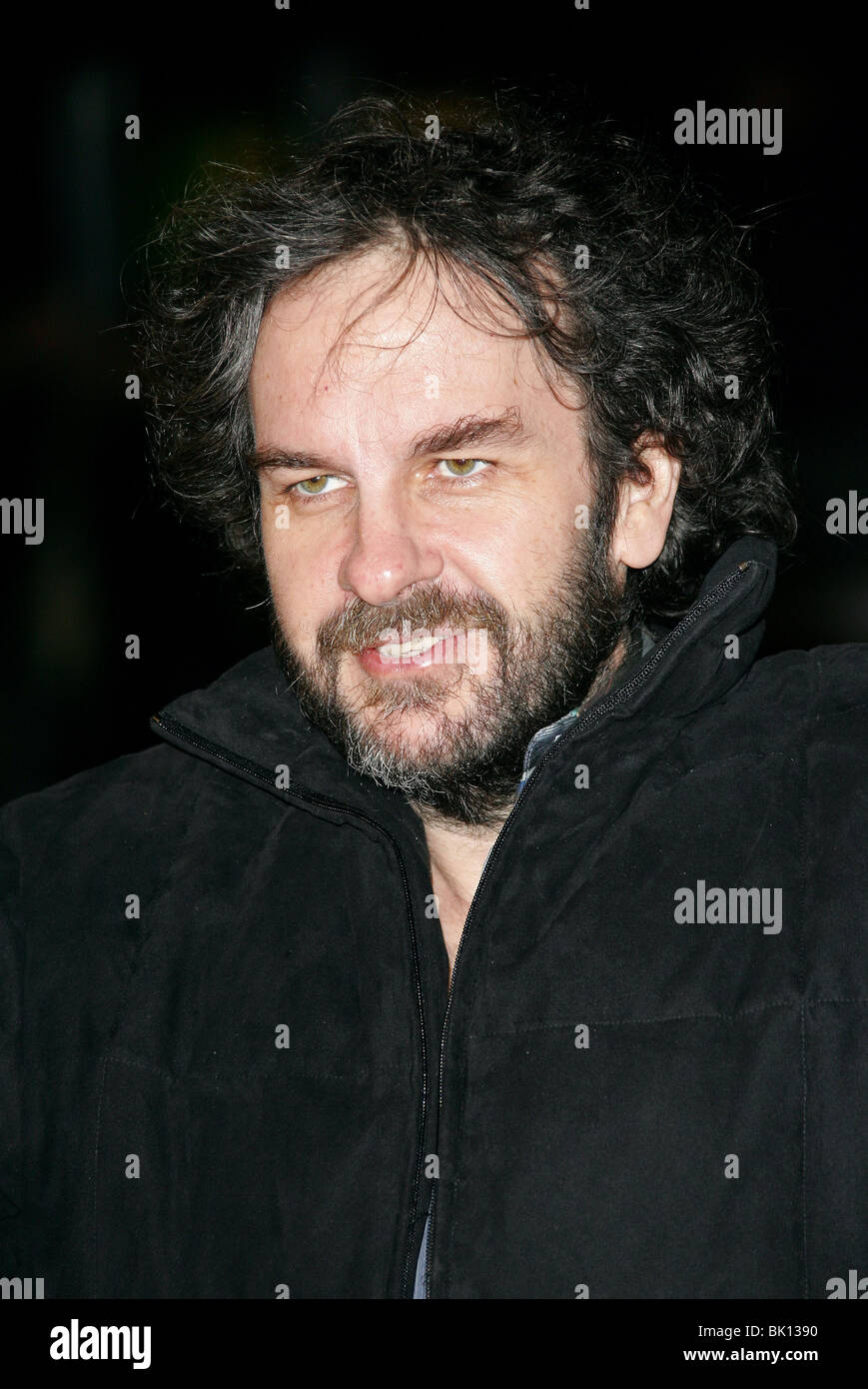 PETER JACKSON KING KONG FILM PREMIER Odeon Leicester Square Londra Inghilterra 08 Dicembre 2005 Foto Stock