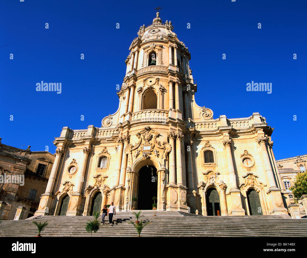 Chiesa di San Giorgio, Modica, Sicilia, Italia Foto Stock