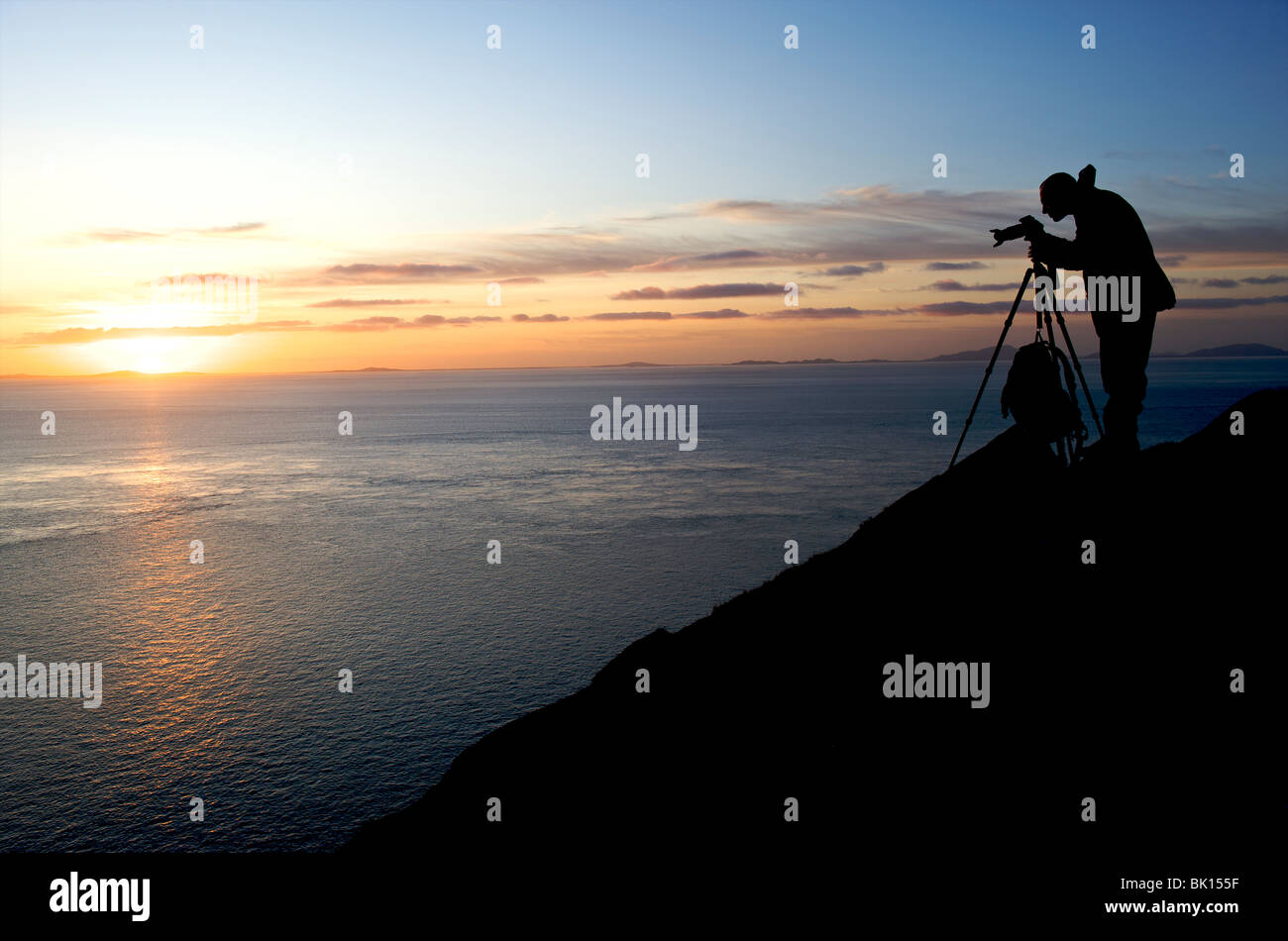 La Scozia, Skye Neist lighthouse Foto Stock