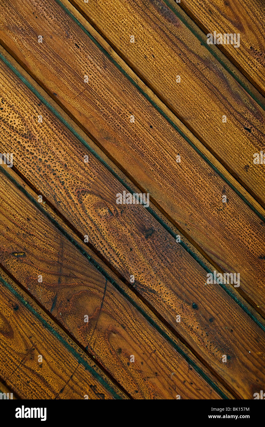 Dettaglio di una porta di legno come sfondo Foto Stock