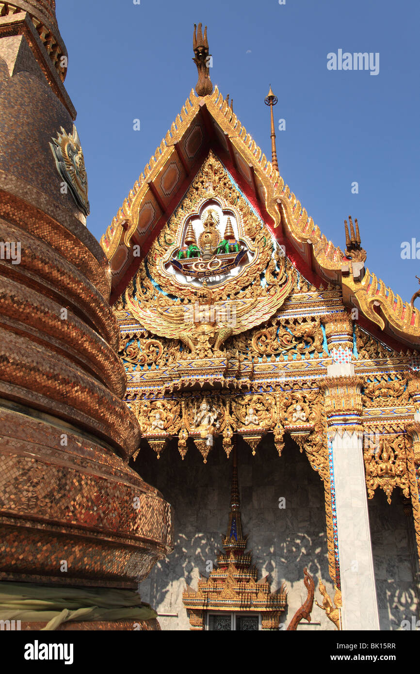 Wat Hua Lamphong a Bangkok, in Thailandia Foto Stock