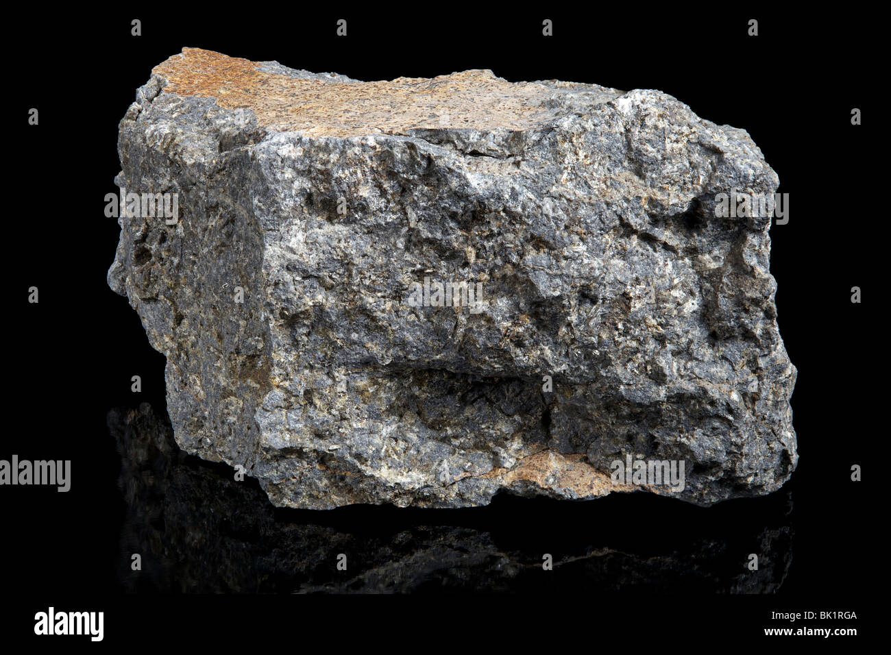 Dacite (roccia ignea) Foto Stock