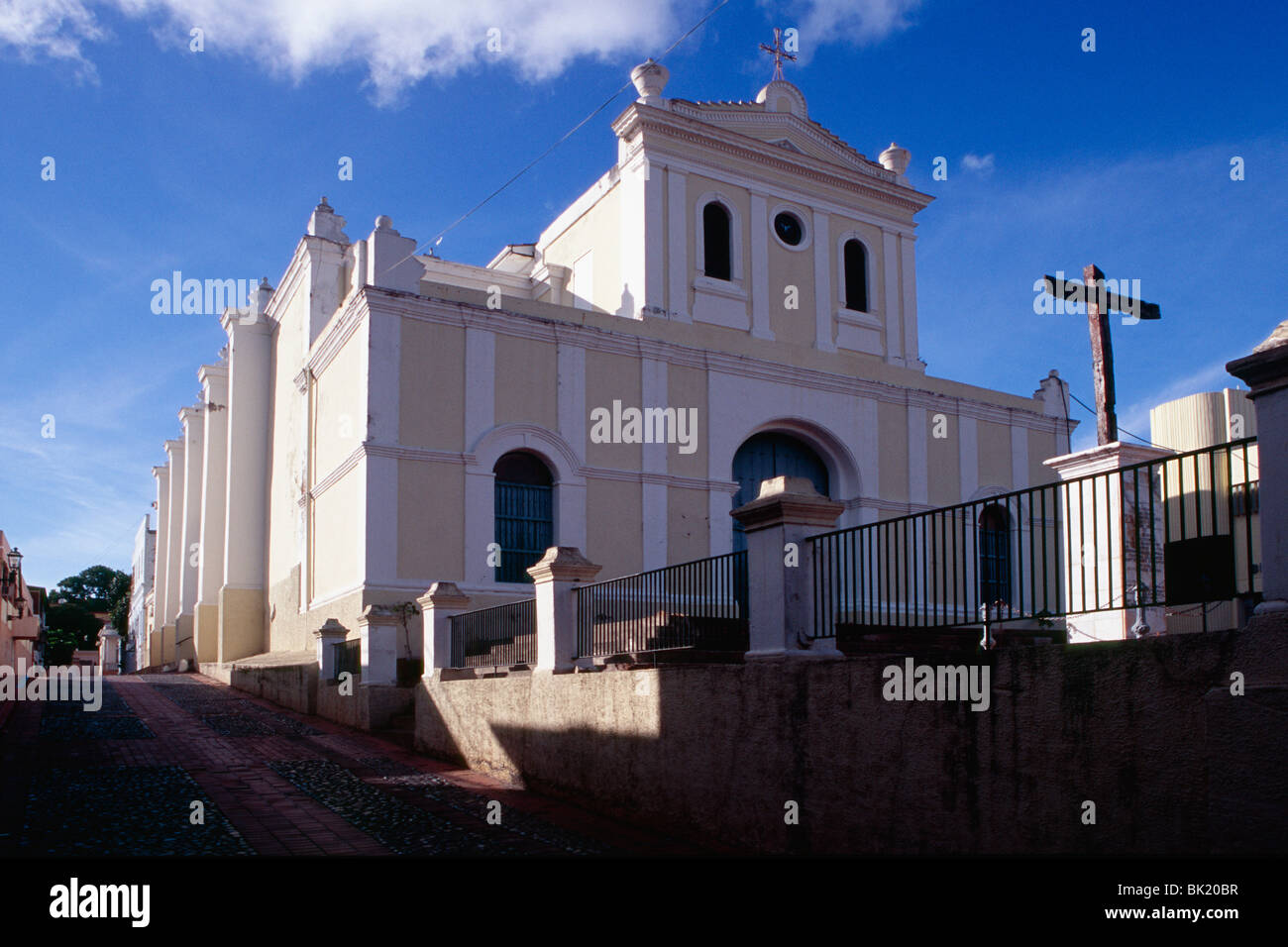 Chiesa di San Germán de Auxerre, San German, Puerto Rico Foto Stock