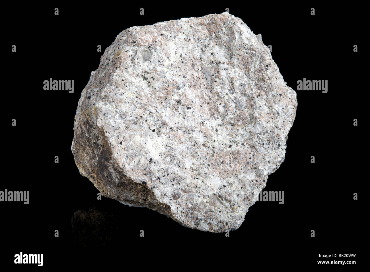 Tufo vulcanico (roccia ignea) Foto Stock