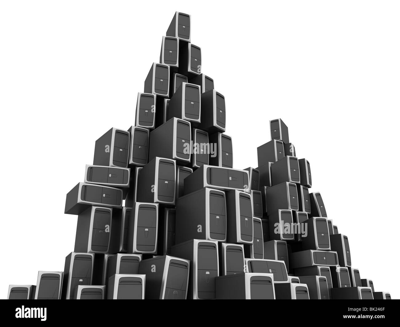 Grandi Server di rete Foto Stock