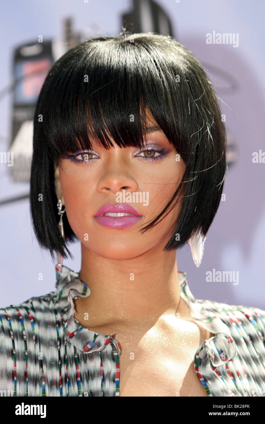 RIHANNA 2007 MTV Movie Awards UNIVERSAL STUDIOS CALIFORNIA USA 03 Giugno 2007 Foto Stock