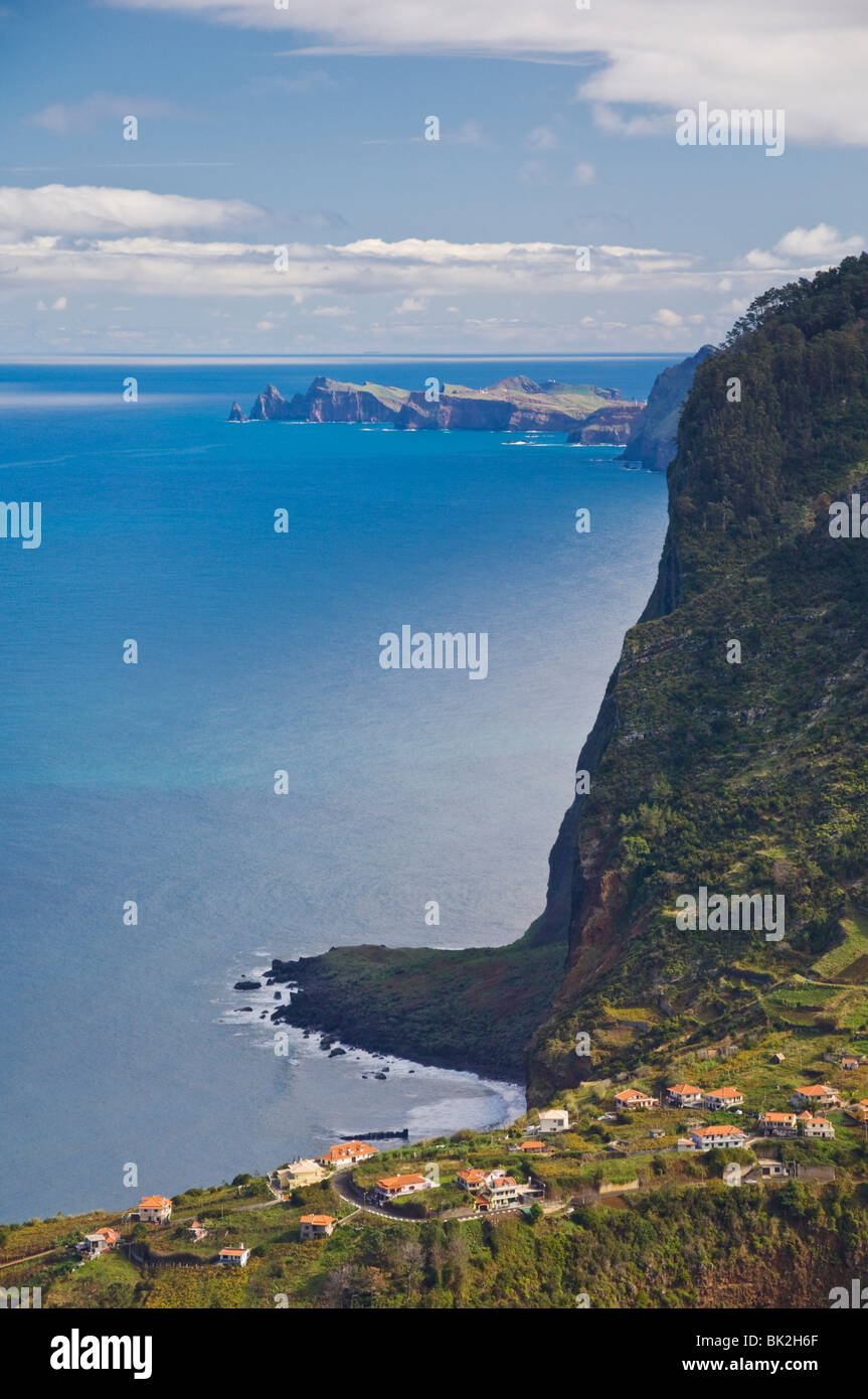 Ponta de Sao Lourenco e la costa nord di Madeira, Portogallo, Unione Europea, Europa Foto Stock