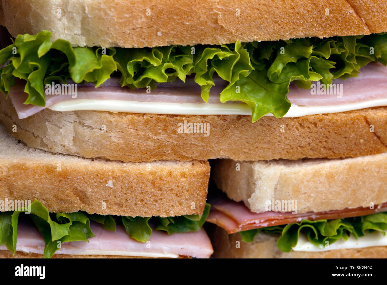 Club Sandwich, gustosa e sana Foto Stock