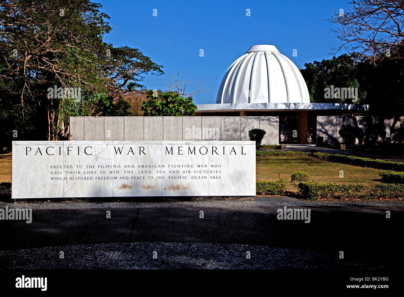 Pacific War Memorial, Corregidor Isola, Manila. Foto Stock