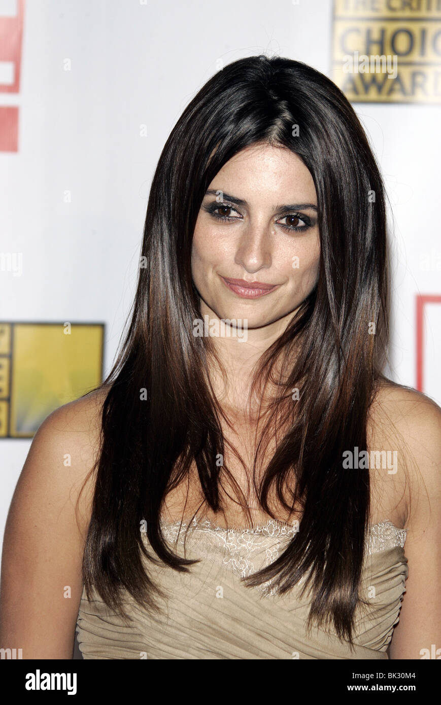 PENELOPE CRUZ 12TH Annuale critici Choice Awards SANTA MONICA LOS ANGELES USA 12 Gennaio 2007 Foto Stock