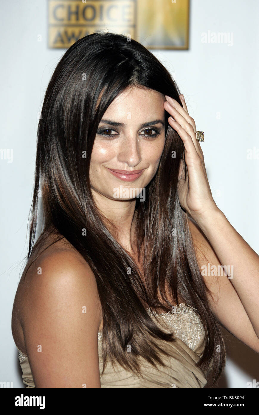 PENELOPE CRUZ 12TH Annuale critici Choice Awards SANTA MONICA LOS ANGELES USA 12 Gennaio 2007 Foto Stock