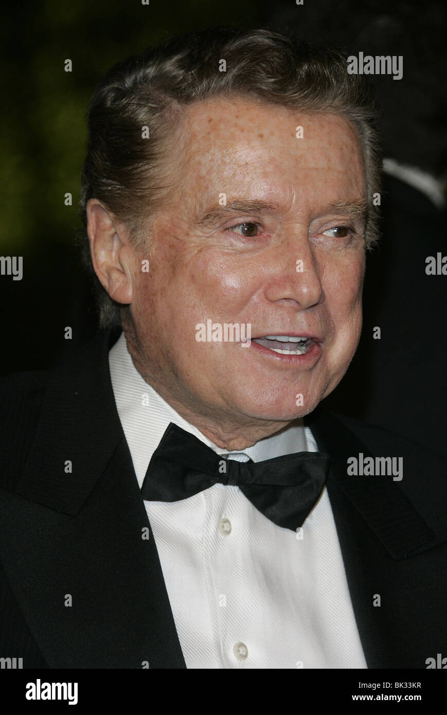 REGIS PHILBIN VANITY FAIR PARTY 2007 MORTONS HOLLYWOOD LOS ANGELES STATI UNITI D'AMERICA 25 Febbraio 2007 Foto Stock