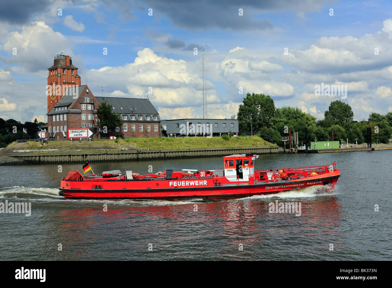 Lotsenhaus Seemannshöft, Amburgo, Germania Foto Stock