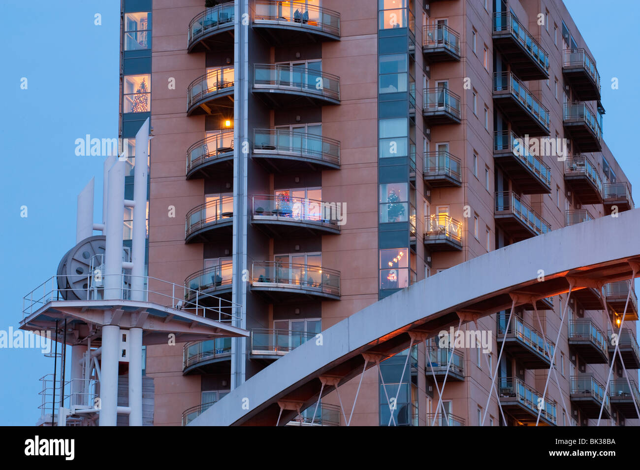 Salford Quays, Greater Manchester, Regno Unito Foto Stock