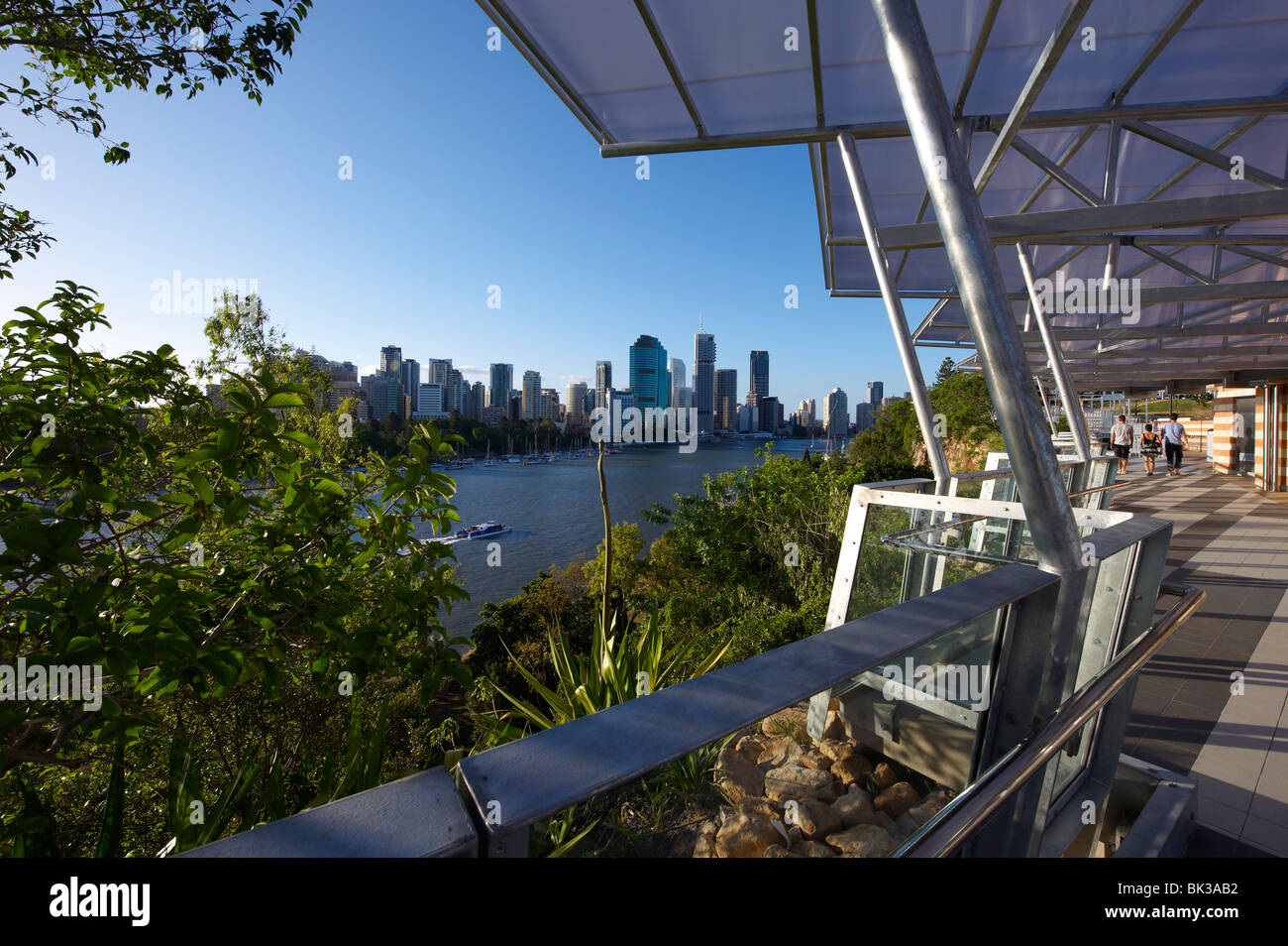 Il Kangaroo Point Park Brisbane Australia Foto Stock