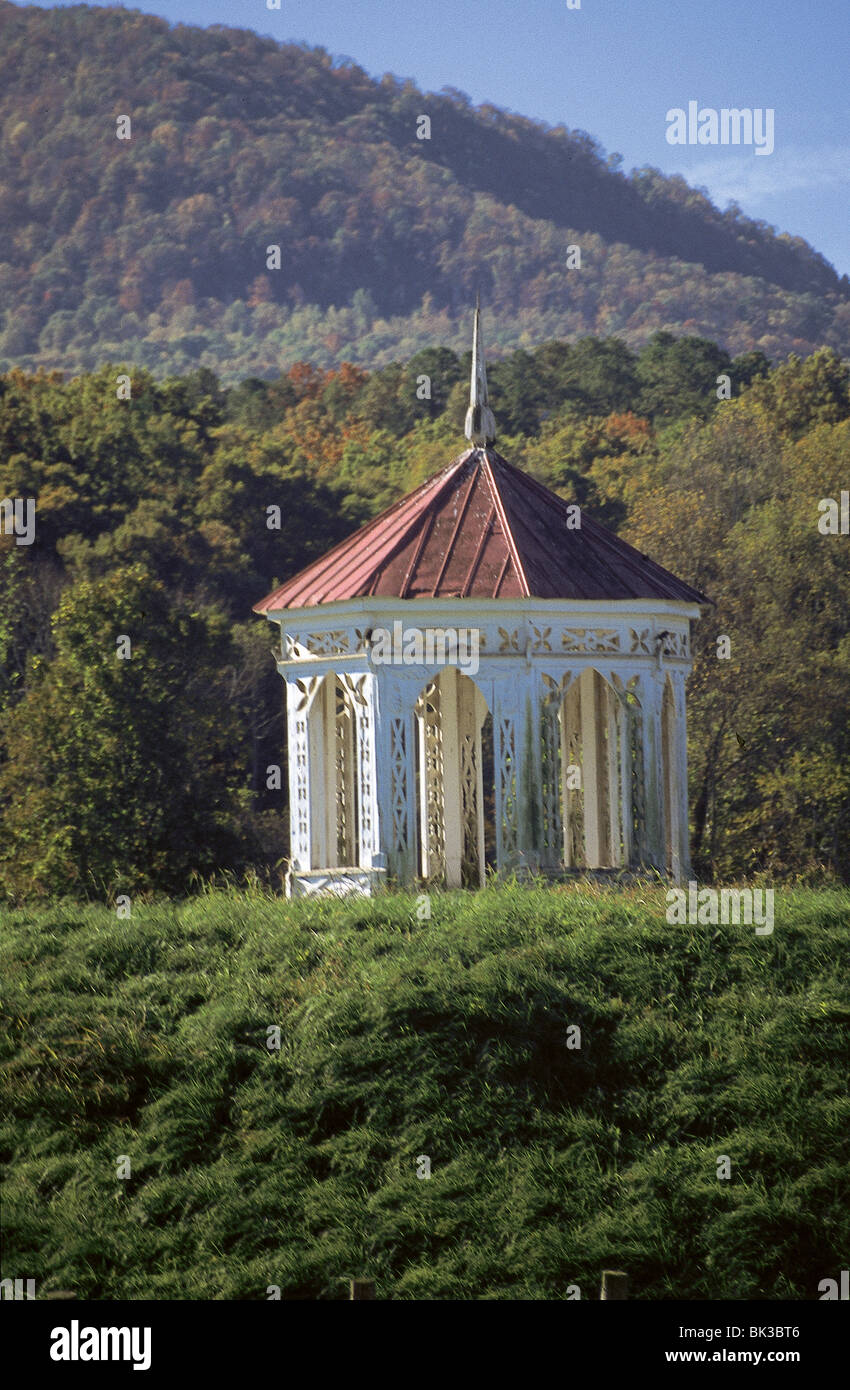 Nacoochee Indian Mound, Bianco County, Georgia Foto Stock