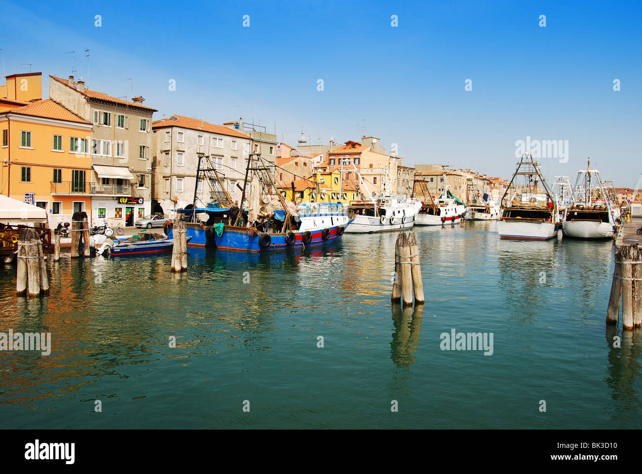 Porto di Chioggia Foto stock - Alamy