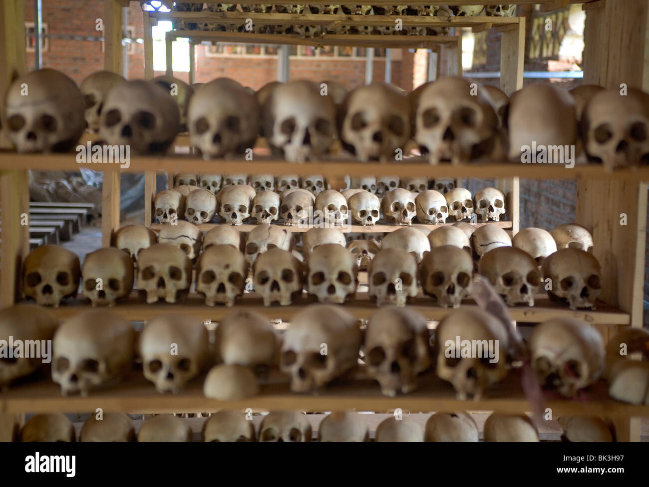 Circa 5 mila persone sono state uccise nel 1994 Nharama nella sanguinosa 1994 massacro dei tutsi in Ruanda, Africa Foto Stock