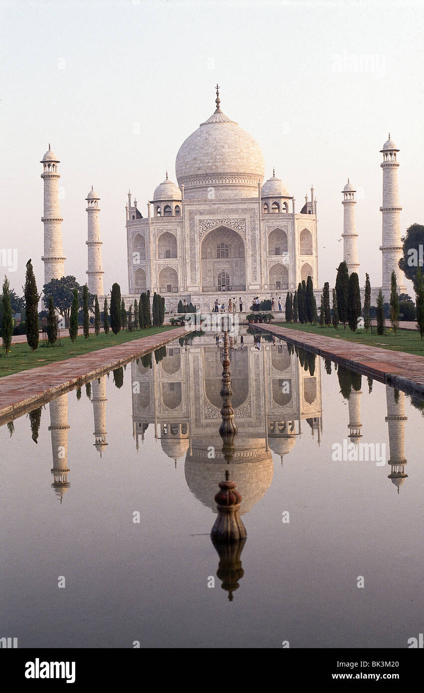 Taj Mahal di Agra, India Foto Stock