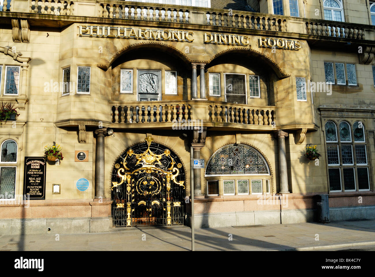 Philharmonic Pub e sale da pranzo in Hope Street, Liverpool. Foto Stock