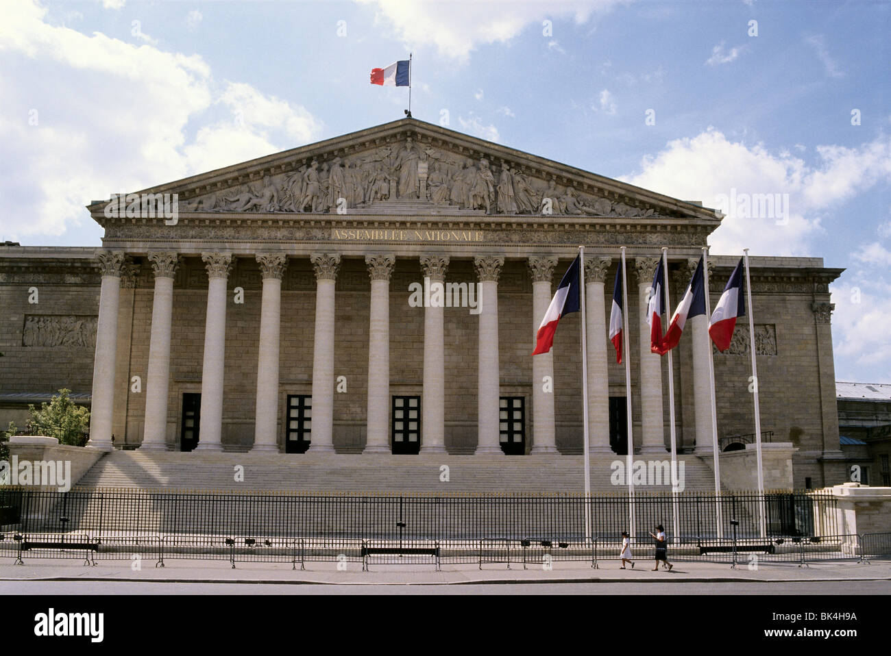 Assemblée Nationale di Parigi Foto Stock