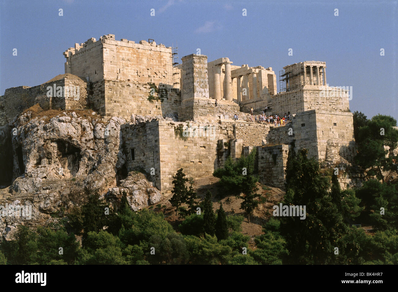 Il Partenone di Atene, Grecia Foto Stock