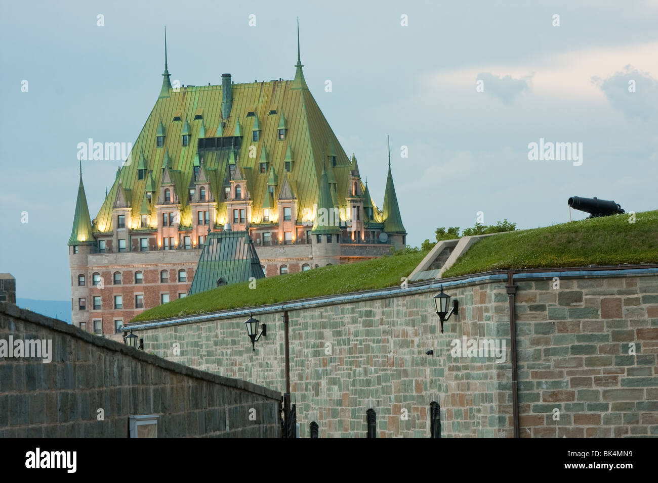 Canada Quebec City, Chateau Frontenac Foto Stock