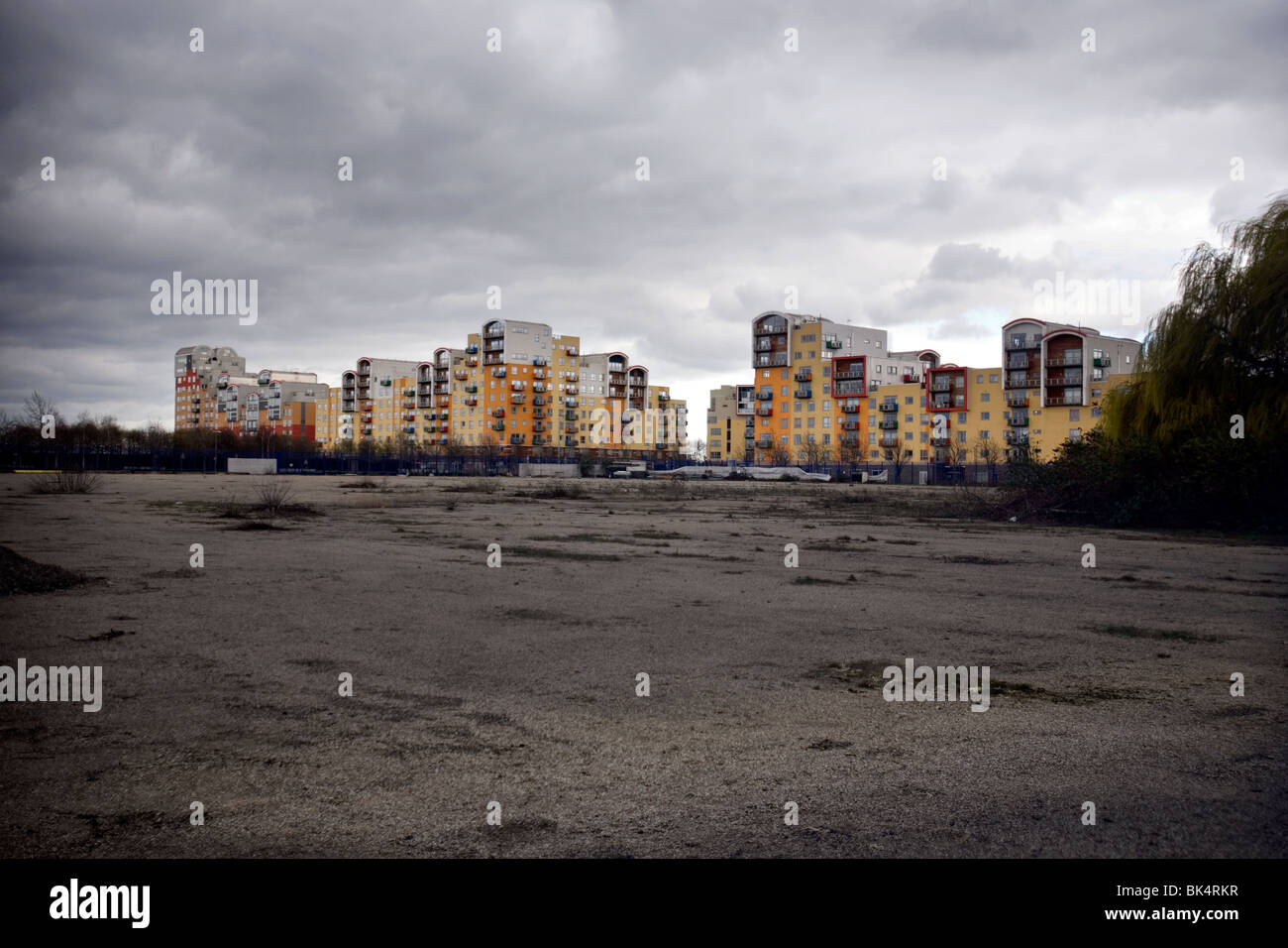 Alloggiamento al Millenium villaggio di Greenwich Foto Stock