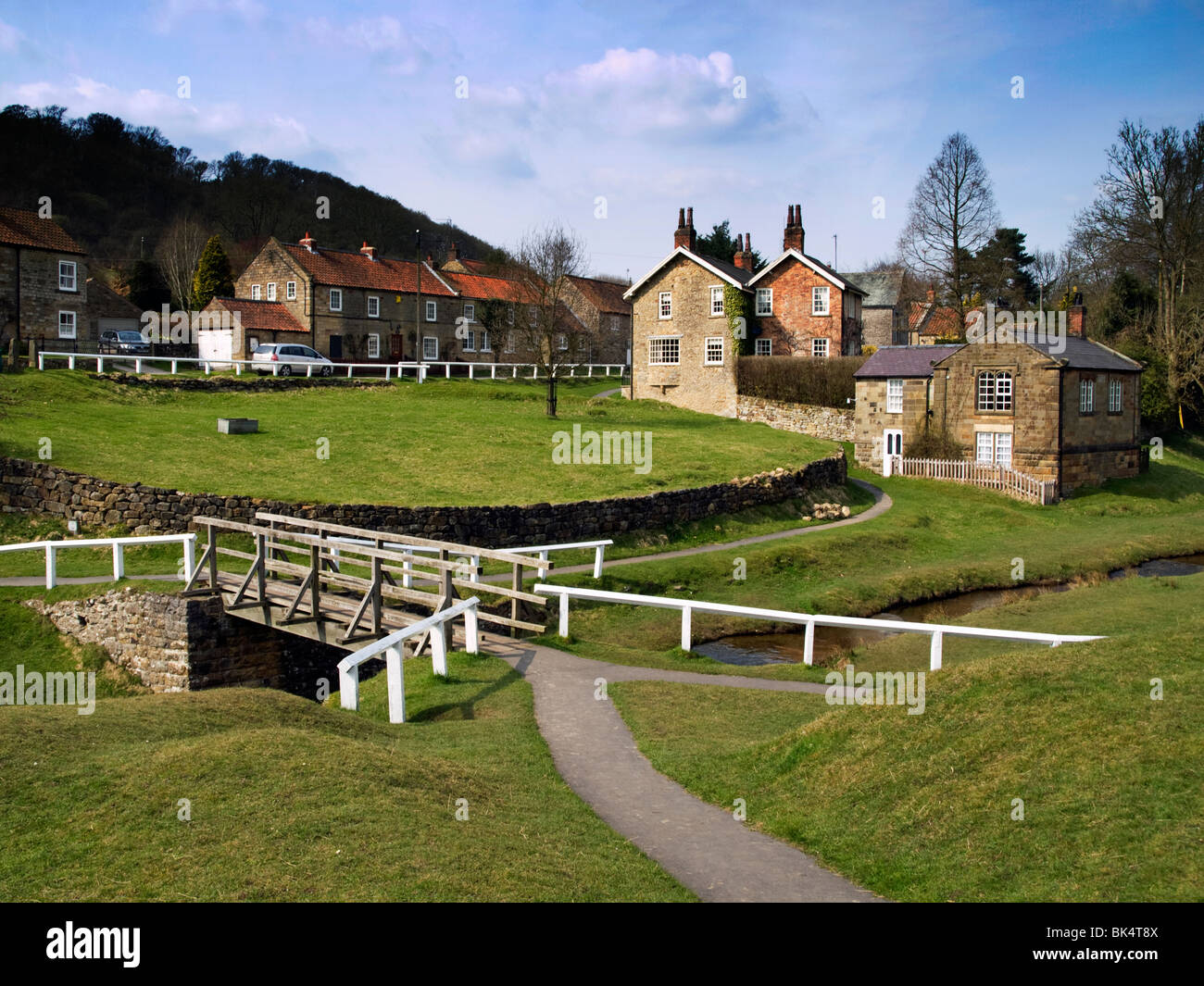 Hutton Le Hole in North York Moors National Park Foto Stock