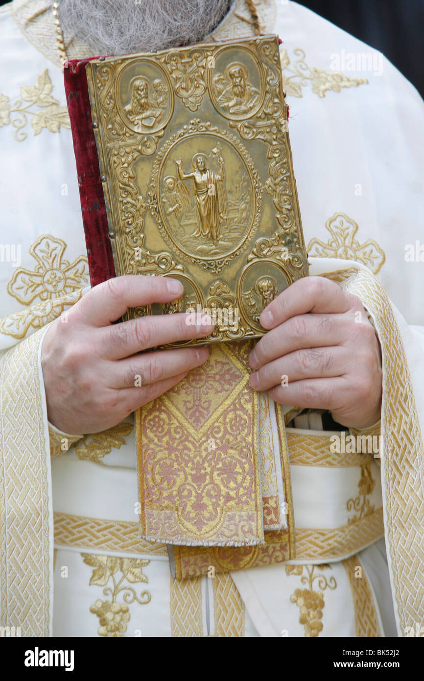 Ortodossi Nuovo Testamento, Parigi, Ile de France, Francia, Europa Foto Stock
