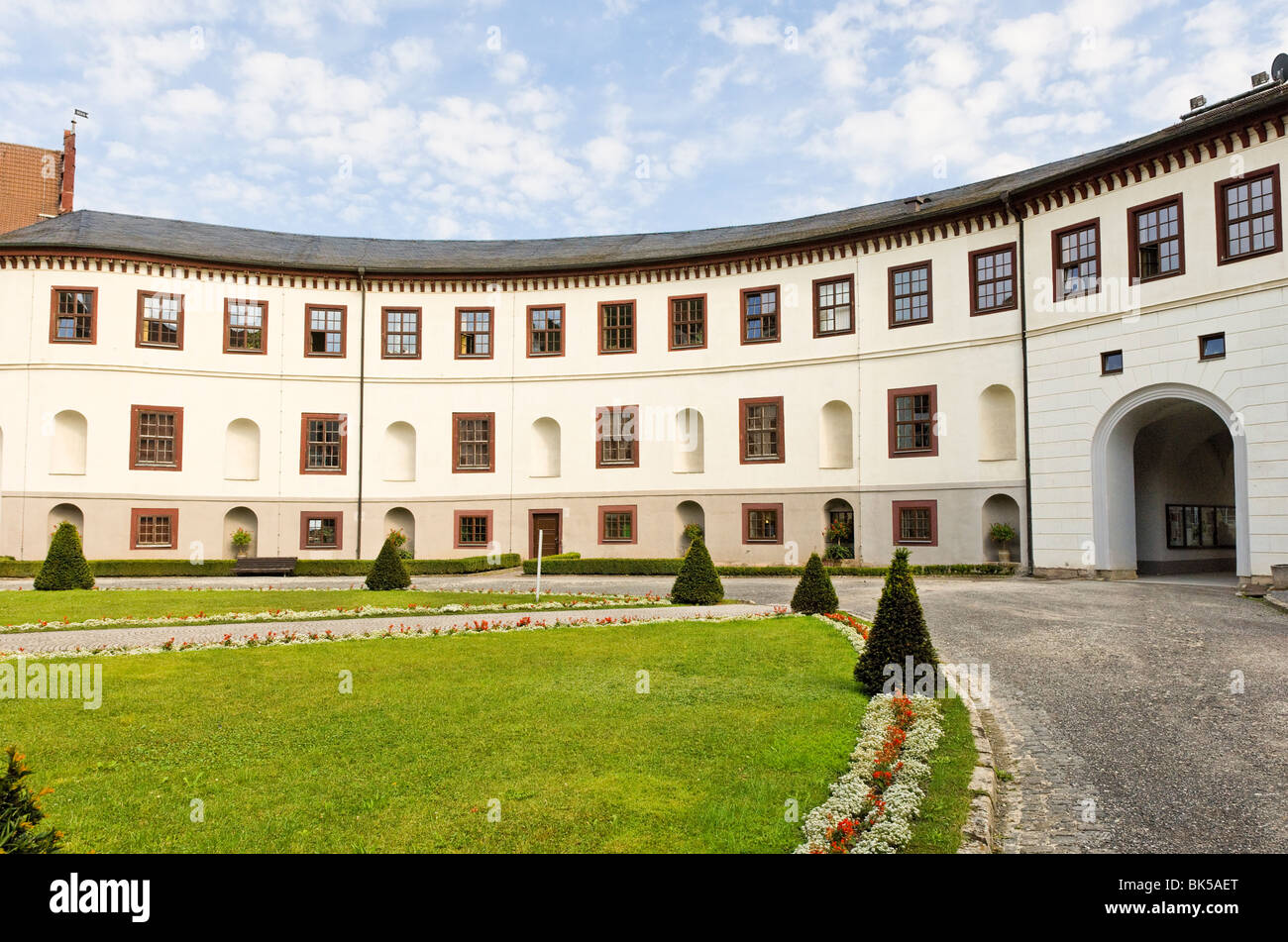 Palazzo Elisabethenburg nella storica città di Meiningen Foto Stock