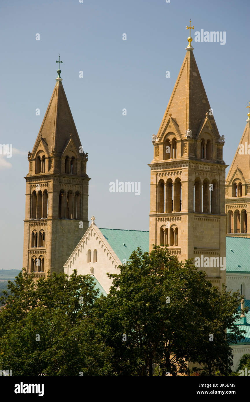 La Basilica di San Pietro, Pecs, Ungheria, Europa Foto Stock