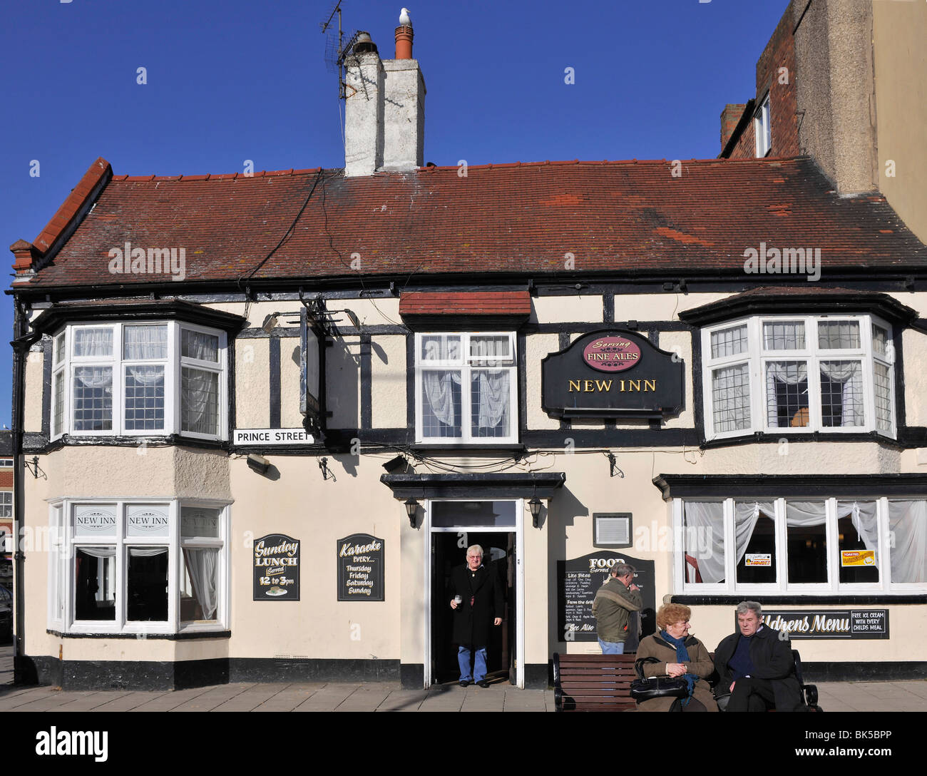 New Inn Public House, Bridlington, East Yorkshire, Inghilterra, Regno Unito. Foto Stock