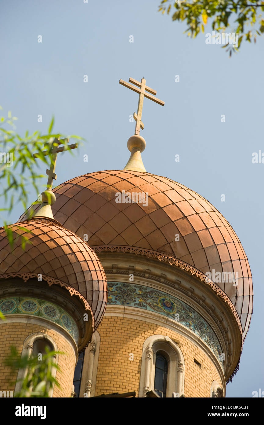 La Chiesa di San Nicola, Bucarest, Romania, Europa Foto Stock