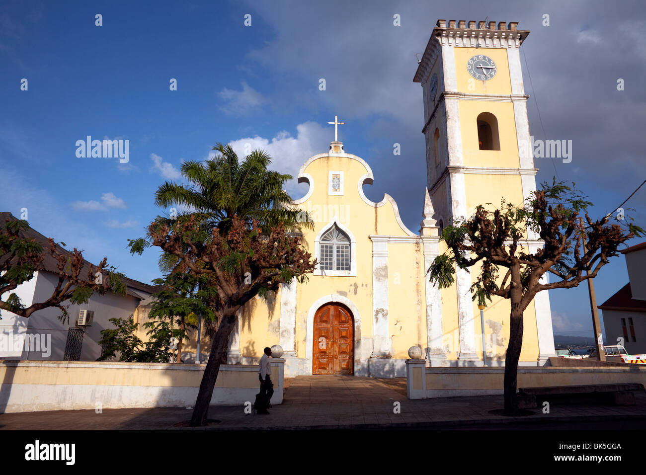 Il XVIII secolo cattedrale di Nossa Senhora de Conceicao, Inhambane, Mozambico, Africa Foto Stock