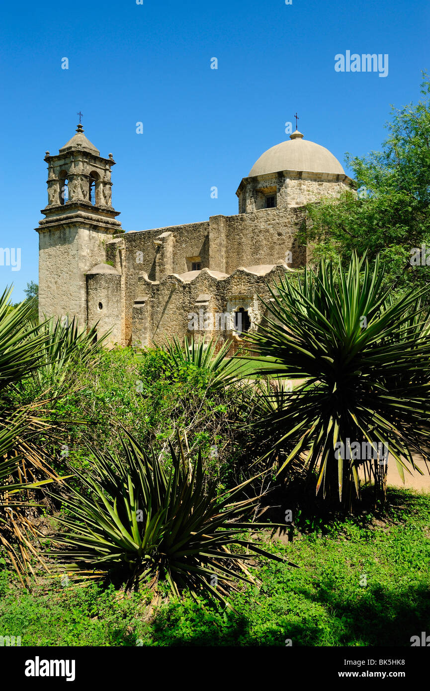 San Jose missione vicino a San Antonio, Texas Foto Stock